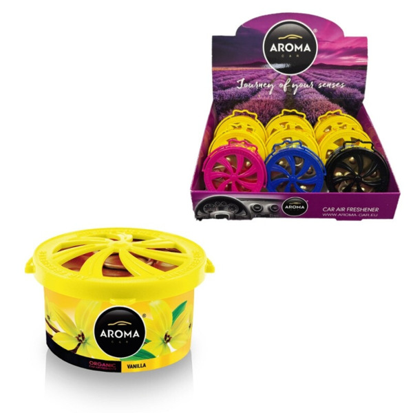 AROMA CAR ambientador coche · Lata Organic (1)