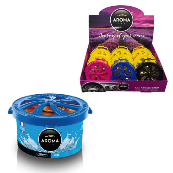 AROMA CAR ambientador coche · Lata Organic (1)