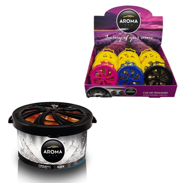 AROMA CAR ambientador coche · Lata Organic (1)