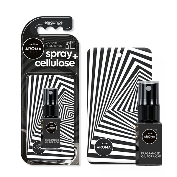 AROMA CAR ambientador coche · Spray 30ml + celulosa (1)