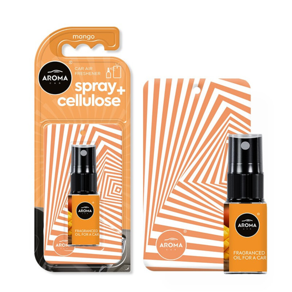 AROMA CAR ambientador coche · Spray 30ml + celulosa (1)