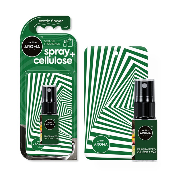 AROMA CAR ambientador coche · Spray 30ml + celulosa (1)