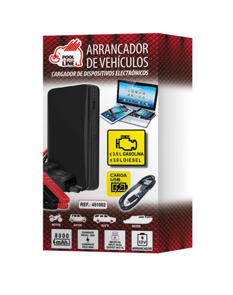 Arrancador de Batería Portátil Absaar 12V 350A 8000mAh (1)