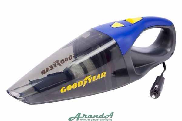 Aspirador Goodyear + Accesorios 12V 90W