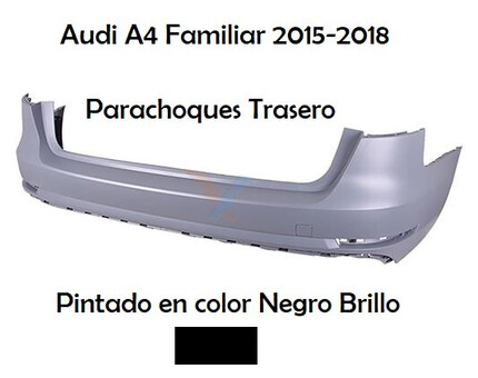Audi A4 2015-2018 Avant Familiar · Parachoques Trasero