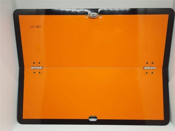 Señal V-11 Panel Naranja ADR Plegable Mercancías Peligrosas (2)