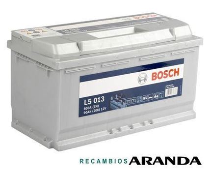 L5013 Batería Bosch L5 Caravanas / Náutica 12V 90Ah 800A