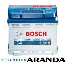 S4001 Batería Bosch 12V 44Ah 440A -/+ Turismos y Utilitarios.