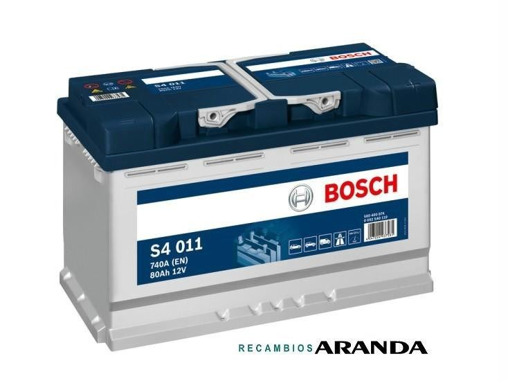 civilización demostración orientación Batería Bosch Coche S4 80A