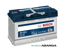 S4011 Batería Bosch S4 Turismo 12V 80AH 740A +/-