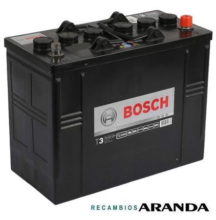T3040 Bosch 12V 125AH 720A · Batería Gama T3 · Industrial y Maquinaria