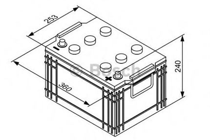 Batería Bosch T3 TE 135A