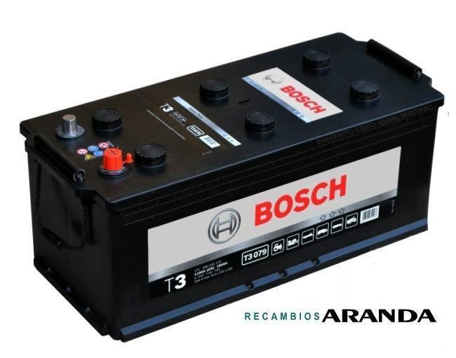T3079 Bosch 12V 180AH 1100A · Batería Gama T3 · Industrial y Maquinaria