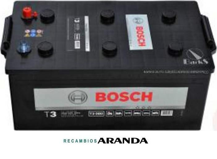 T3080 Bosch 12V 200AH 1050A · Batería · y Maquinaria