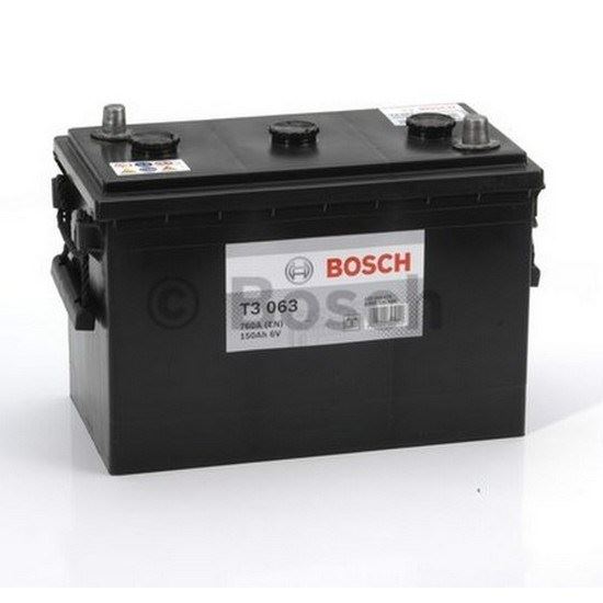 Batería Bosch T3 Vehículo Industrial 6V 150AH 760A