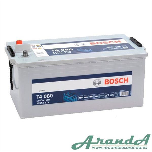 Batería Bosch T4 HD Vehículo Industrial 12V 215AH 1150A