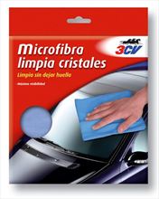 Bayeta Microfibra Limpiacristales 3CV