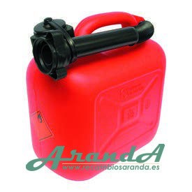 5 Litros. Bidón de combustible plástico