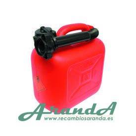 5 Litros. Bidón de combustible plástico
