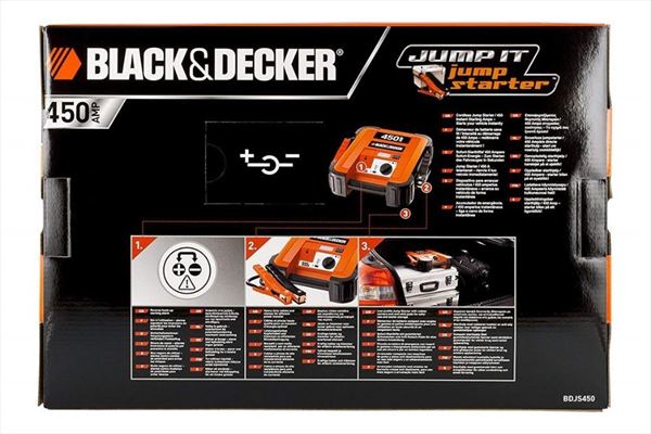 Black&Decker · Arrancador de Batería 450A peak 900 (7)