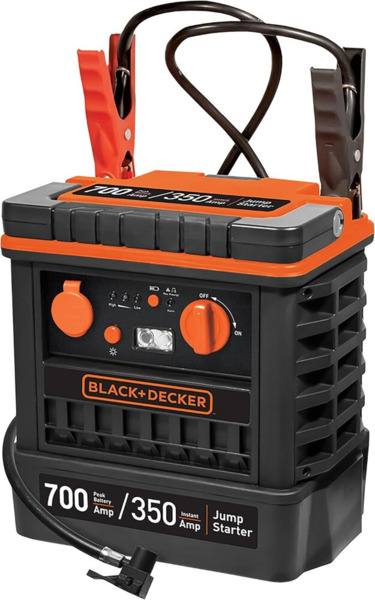 Black&Decker · 350A Arrancador de baterías + compresor con bolsa de herramientas (2)