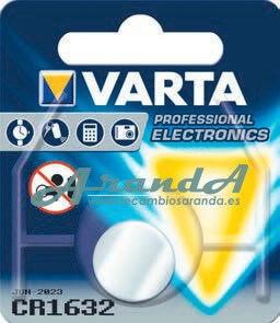 Blíster 1 pila Varta CR-1632 Litio 3V