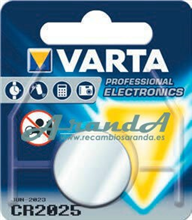 Blíster 1 pila Varta CR-2025 Litio 3V