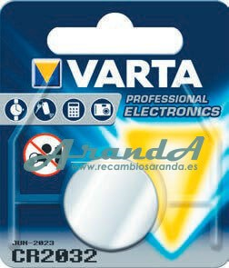 Blíster 1 pila Varta CR-2032 Litio 3V