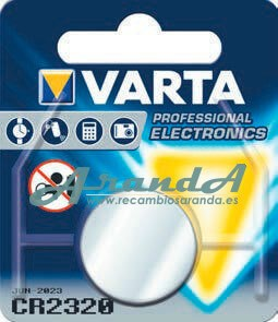 Blíster 1 pila Varta CR-2320 Litio 3V