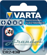 Blíster 1 pila Varta CR-2430 Litio 3V