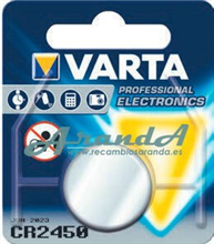 Blíster 1 pila Varta CR-2450 Litio 3V