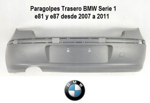 BMW Serie 1 e81 e87 (2007-2011) Paragolpes Trasero (2)