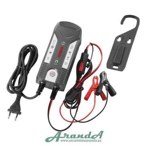 C3 Bosch Cargador de Baterías 6 y 12V Coche y Moto (AGM, GEL, EFB...) (3)