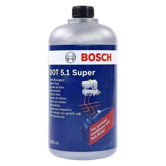 Bosch Líquido de Frenos Dot 5.1 · Alto Rendimiento · 1 litro
