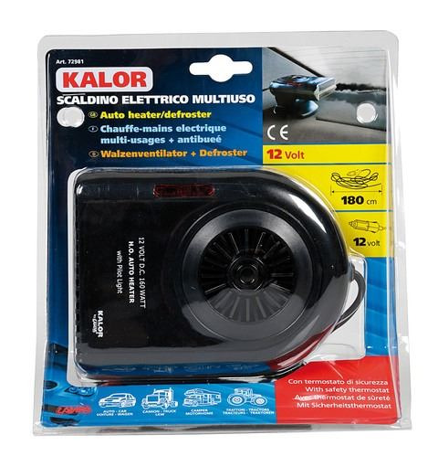 Calefactor y Ventilador 12V 160W · Modos