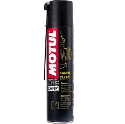 CarbuClean P1 Motul · Spray Limpia Carburadores · 400ml