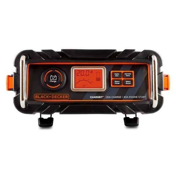 Cargador 20A + Arrancador 40A de Baterías Black &