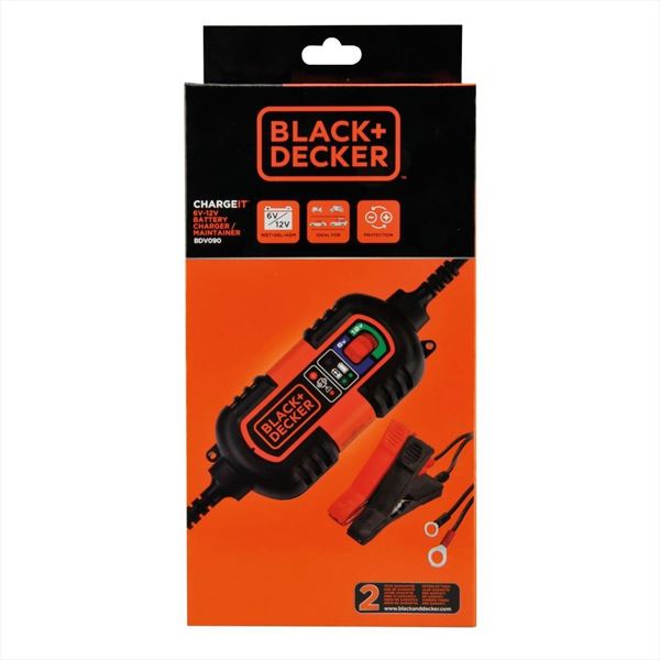 4A Cargador de Baterías Black & Decker 6 y 12V (5)