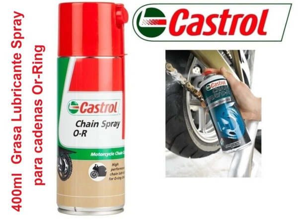 Castrol Chain Spray O-R · Engrase Spray · 400ml (1)