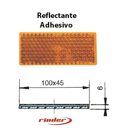 Catadióptrico adhesivo 100x45mm · Homologado · Varios Colores (1)