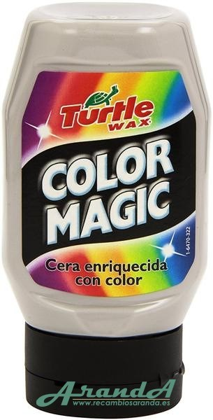 Cera Gris Plata Color Magic · Turtle Wax · 300ml
