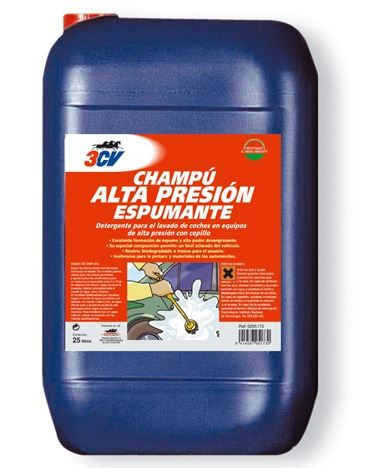 Champú Alta Presión 3CV · Boxes Autolavado · 25 Litros · Básico/Espumante (1)