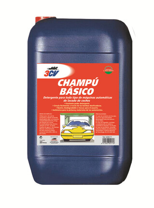 Champú básico 3CV · Máquinas automáticas · 25 Litros