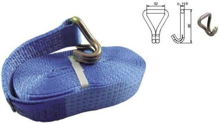 Cinta eslinga con terminal. Para 6000kg.