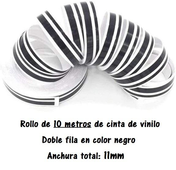 Cinta Vinilo Doble · Anchura 11mm · Rollo de 10 metros (1)