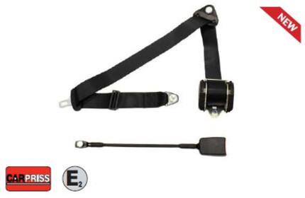 Cinturón Seguridad 3 Puntos · 400cm+55cm · Carrete automático ELR 0º