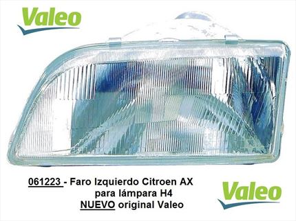 Citroen AX (1986-1996) Faro H4 Delantero Izquierdo