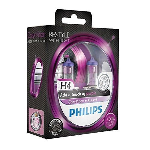 Philips H4 ColorVision Estuche 2 Bombillas (2)