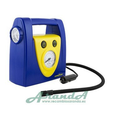 Compresor Aire 120 PSI 12V LED 3,5Bar + Adaptadores