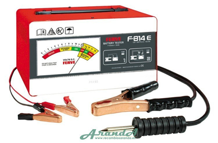 Comprobador Analógico de Baterías y Alternadores 12V 32-180Ah
